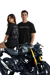 BMW G310R Black T-Shirt – Adventure Bike Graphic with Engine Specs