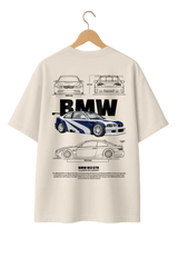 BMW M3 GTR Oversized Graphic T-Shirt