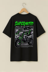SupperMoto Grey KLX, Oversized, Unisex