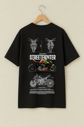 Ducati Streetfighter V4 Oversized T-Shirt – The Naked Beast in Streetwear Form