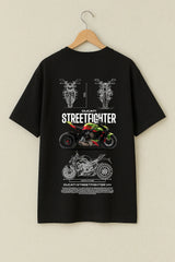 Ducati Streetfighter V4 Oversized T-Shirt – The Naked Beast in Streetwear Form