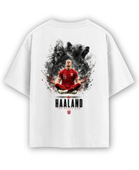 White Oversized T-shirt Back Design