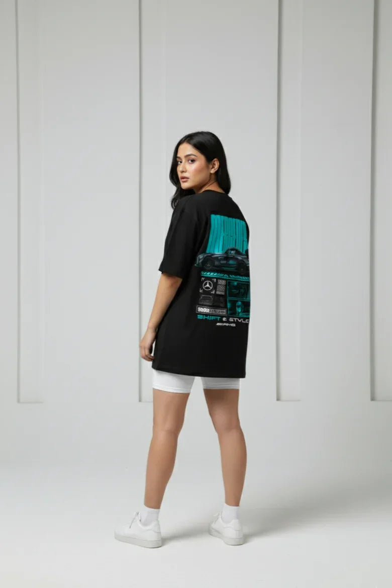 Mercedes-AMG GT2 Oversized T-Shirt – Precision Engineered, Race-Ready Style