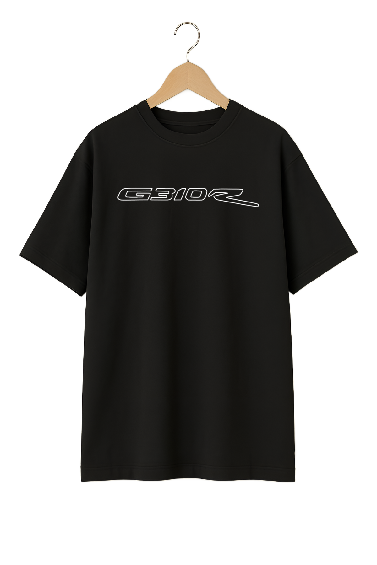 BMW G310R Black T-Shirt – Adventure Bike Graphic with Engine Specs