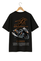 Suzuki Hayabusa Oversized T-Shirt – Speed Redefined, Engineered in Cotton