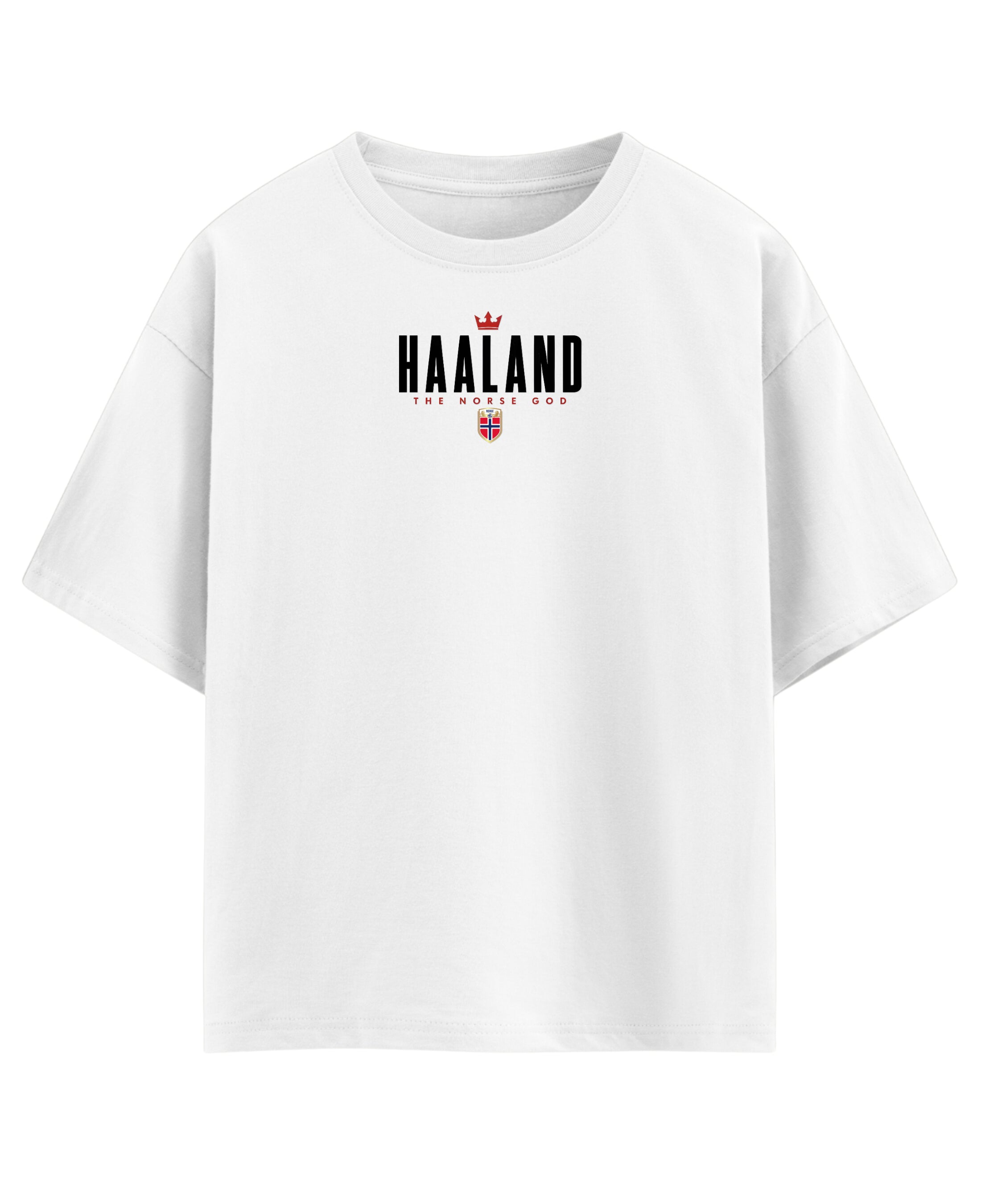 White Oversized T-shirt Front Design