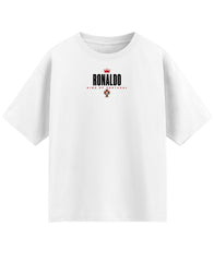 White Oversized T-shirt Front Design
